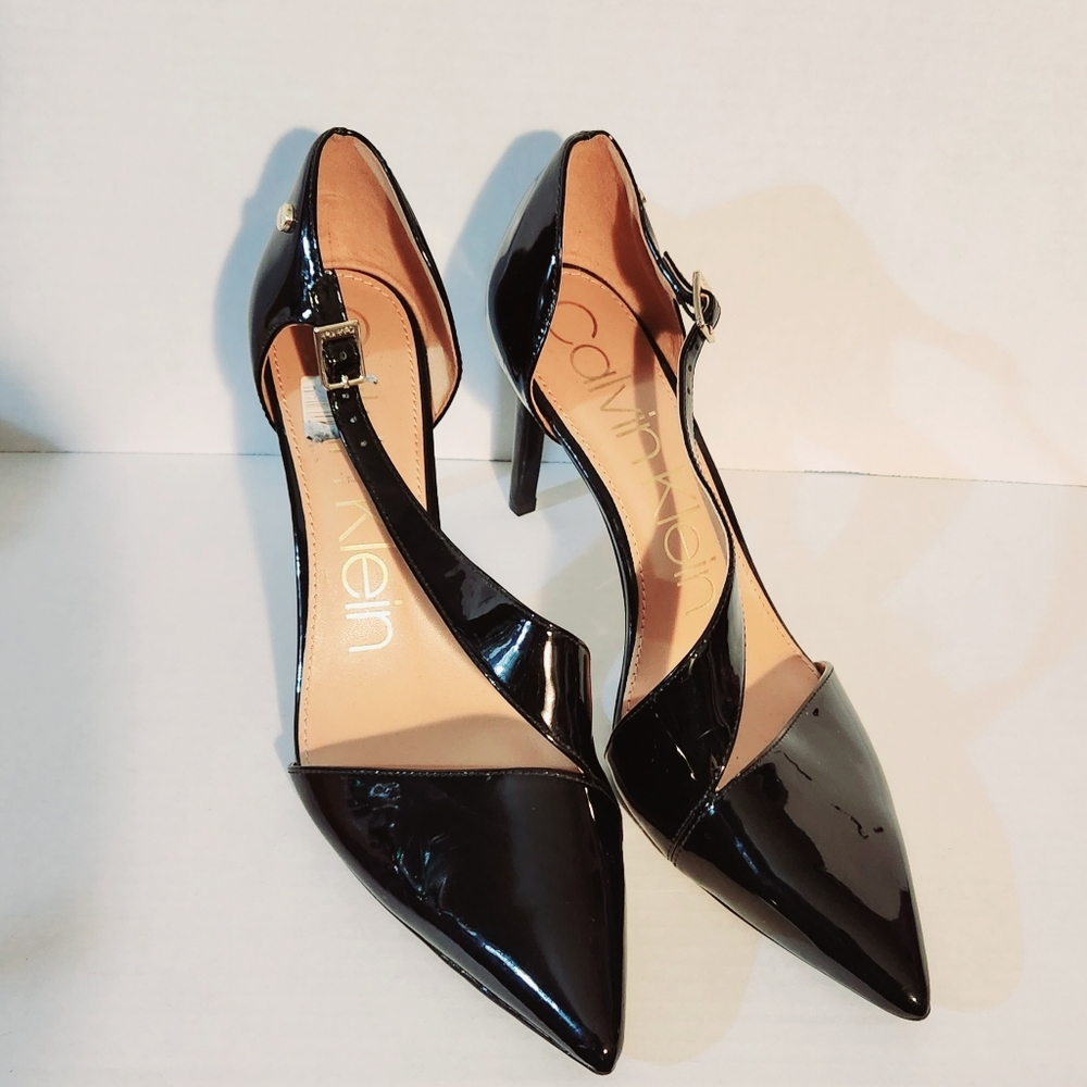 Calvin Klein Patent Leather Pump